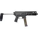 Grand Power Stribog SP45A3 Pistol 45 ACP 20+1 8\" Threaded Barrel Semi-Auto Ambidextrous PDW Tailhook Brace - Global Ordnance