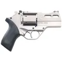 Chiappa Rhino 30DS CF340.341 10mm 3\" SAO Revolver Nickel 6rd Fiber Optic Sights Walnut Grip - Chiappa