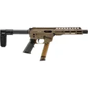 Freedom Ordnance FX9P FX9P8SBM-FDE Pistol 9mm Luger 8\" Barrel 31+1 Semi-Auto FDE SB Mini Brace Faux Suppressor - Freedom Ordnance