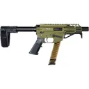 Freedom Ordnance FX9P FX9P4SBM-ODG Pistol 9mm Luger 4\" 31+1 OD Green SB Mini Brace Faux Suppressor - Freedom Ordnance
