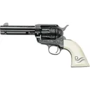 Pietta Great Western II 45 Colt 4.75\" Revolver with Ultra Ivory Engraved Grip - GW45RR434NMUI - Pietta