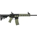 Tippmann Arms M4-22 LTE Accent A101228 Rifle, 22 LR, 16\" Threaded Barrel, 25 Rd, Semi-Auto, ODG Accents, Flip Sights. - Tippmann Armory