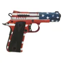 Citadel 1911 Baby CIT380USA Pistol .380 ACP 3.75\" Barrel 7rd Semi-Auto USA Flag Cerakote, Skeletonized Trigger - Citadel Firearms