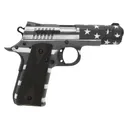 Citadel 1911 CIT380USG Pistol .380 ACP 3.75\" 7rd SAO Grey USA Flag Cerakote, Skeletonized Hammer & Trigger - Howa