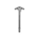 SilencerCo AC5703 Gas Defeating Charging Handle Sig MPX Black Aluminum - Silencerco
