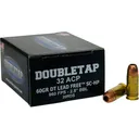 DoubleTap DT Lead Free 32 ACP 60gr Solid Copper Hollow Point Brass Case 20rd - Doubletap Defense