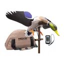 Higdon Flasher Pro Guide Pack Mallard Drake Decoy w/ Remote, 44\" Pole - Higdon Decoys