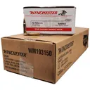 Winchester Ammo WM193150 USA 5.56x45mm NATO 55 gr Full Metal Jacket (FMJ) (Value Pack), Brass, Boxer, Non-Corrosive Reloadable - 600rd Case - Winchester