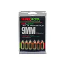 Piney Mountain Supernova 9mm Luger 119gr FMJ Green/Red Tracer 6rd Brass - Piney Mountain Ammunition