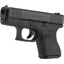 Glock G27 Gen 5, .40 S&W Semi-Automatic Pistol, 3.43\" Barrel, 9rd Magazine, Flared Magwell, Ambidextrous Slide Stop, Factory Rebuilt/Reconditioned PR27555 - Glock