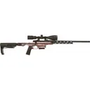 Howa HMXL223USA Mini EXCL Lite 223 Rem 20\" TB 5+1 American Flag Cerakote Black Folding HTI Excl Lit Chassis Stock - Legacy Sports International