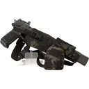 Cole-TAC Varmint Wrangler XL Chest Holster MultiCam Black Left Hand, Fits Most Suppressed Centerfire Pistols, Adjustable Harness. - Cole-Tac