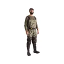 LaCrosse Men's Wetlands II 1600 Gram Insulated Breathable Boot Foot Chest Waders Mossy Oak Bottomland 8 - LaCrosse Boots