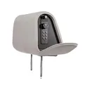 The Headrest Safe Company Vulcan Headrest Safe and Non-Safe Bundle Light Gray Vinyl - The Headrest Safe Co.