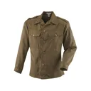 Military Surplus Austrian Field Shirt Grade 1 Olive Drab Small - Military Surplus