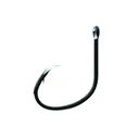 Eagle Claw Trokar Lancet Circle Non-Offset Hook #4/0 Platinum Black 12PK - Eagle Claw