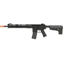 Krytac Full Metal Trident MKII-M SPR AEG Battery Powered Airsoft Rifle 6mm BB Full-Auto/Semi-Auto Black - Krytac