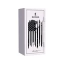 Browning Hunter with Stars and Stripes Fire-Resistant 33 Gun Safe with Electronic Lock White - Browning