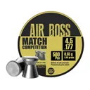 Apolo Air Boss Match Competition Flat Nose Air Gun Pellets 177 Caliber 8.48 Grain 4.5mm 500PK - Hatsan USA