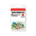 VMC Neon Moon Eye Jig UV Kit 1/4oz Round Ball Jighead Assorted - Vmc