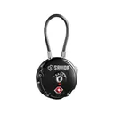 Savior Equipment Round Cable Lock Black - Savior Equipment