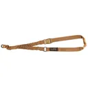 MidwayUSA Single Point Bungee Rifle Sling with Hook Nylon Coyote - Midwayusa