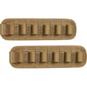 Savior Equipment Shotgun Card 6 Shell Holder 2PK Tan - Savior Equipment