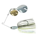 Duckett Baits BD Watersplash Double Colorado Spinnerbait 1/2oz Mouse Gold/Silver - Duckett Baits