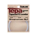 Sunline Tepa Tapered FC Fluorocarbon Fishing Leader 16-10lb 10ft Clear - Sunline