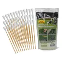 RamRodz Cotton Gun Cleaning Swabs .45 Caliber 100PK - Ramrodz
