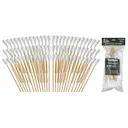 RamRodz Cotton Gun Cleaning Swabs .50 Caliber 75PK - Ramrodz