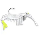 Egret Baits Vudu Glow Shrimp Swimbait 2 Glow /Chart Tail - Egret Baits
