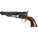 Pietta 1862 Army Sheriff Black Powder Revolver 36 Caliber 5.5" Blued Barrel Case Hardened Frame Walnut Grip - Pietta