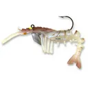 Egret Baits Vudu Rattler Shrimp Swimbait 3.5 Natural - Egret Baits