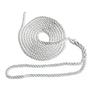 T-H Marine Dock Line 3/8" X 15' 3-Strand Nylon White - T-H Marine