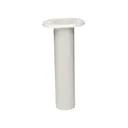 T-H Marine Rod Holder Flat Top Flush Mount Fish White - T-H Marine