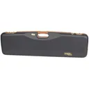 Negrini 1605 Hunting Shotgun Case 30.5" Navy/Tan Leather - Negrini