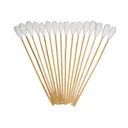 Tipton Cotton Gun Cleaning Swabs 50 Cal 100PK - Tipton Gun