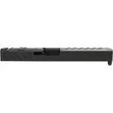 Grey Ghost Precision V6 Slide for Glock 17 Gen 5 RMR, DeltaPoint Pro Optic Cut Black - Grey Ghost Precision