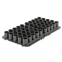 MTM Shotshell Tray 20 Gauge 50-Round Plastic Black - MTM Case-gard