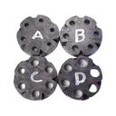 Lee 4-Disk Set for Auto-Disk Powder Measure - Lee