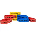 Faxon Magazine Marker Bands 300 Blackout Rubber Red 10PK - Faxon Firearms