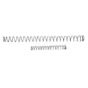 Wolff Recoil Spring for Glock 17, 20, 21, 22, 24 Gen 1-3 17 lb Factory Power - Wolff Gunsprings