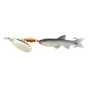 Mepps Comet Mino Inline Spinner 3" with Shad Mino Silver Blade 7/16 oz - Mepps