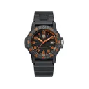 Luminox Leatherback Sea Turtle Giant Watch Carbon Compound/Polyurethane Black/Orange - Luminox