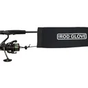 The Rod Glove Tournament Series Neoprene Spinning Rod Sleeve Standard 6'6"-7'6" Black - The Rod Glove