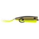 Snag Proof Zoo Pop Topwater Chartreuse Shad - Snag Proof