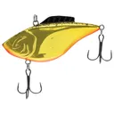 Bill Lewis Hammer-Trap Lipless Crankbait 3/8 oz Gold Black Splatter W/Orange Belly - GSM Outdoors