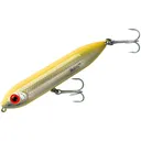 Heddon Super Spook Jr Topwater Bone Silver - Heddon
