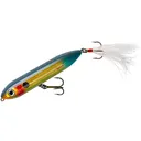 Heddon Feather Super Spook Jr Topwater Wounded Shad - Heddon